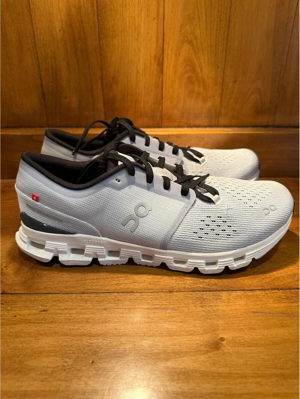 New On Cloud X 4 Blue Glacier/Stone Men's Running Shoes Size 9.5